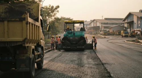 Pekerjaan jasa pengaspalan Bekasi di kawasan industri