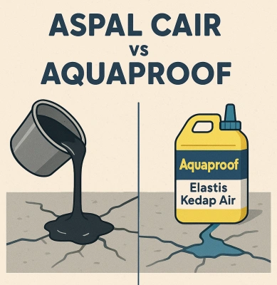 aspal cair vs aquaproof
