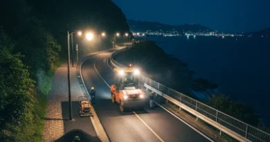 Kenapa Pengaspalan dilakukan Malam Hari