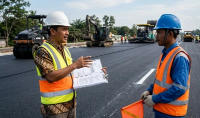 tips memilih kontraktor aspal survei lapangan
