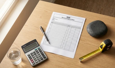 dokumen RAB sebagai tips memilih kontraktor aspal yang transparan